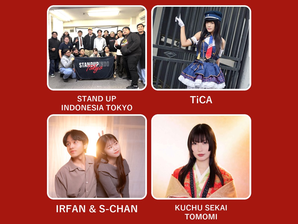 【MiNiHon FEST 2026 出演者】インドネシア勢4組を徹底紹介