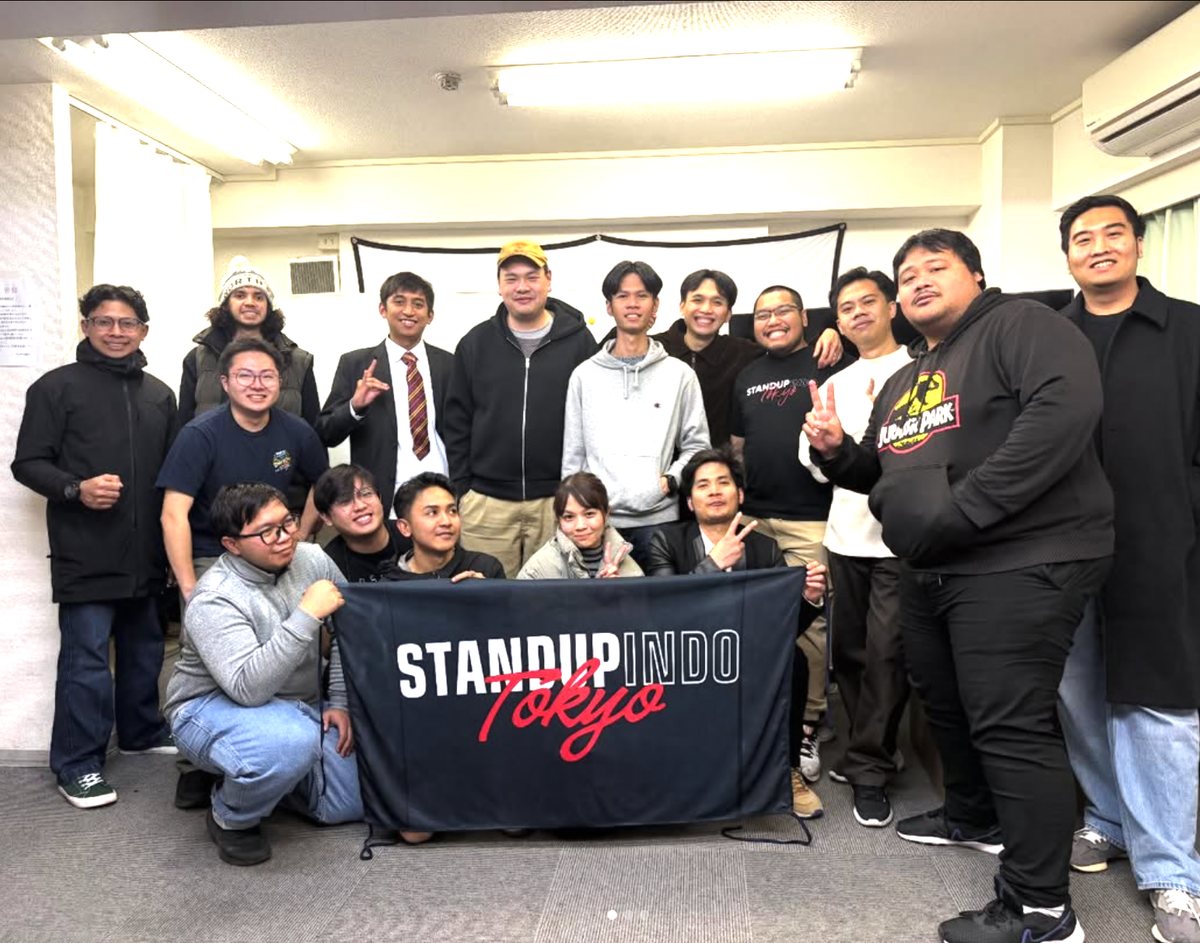 1. Stand Up Indonesia Tokyo(SINTO)|日本初のインドネシア語スタンドアップコメディ